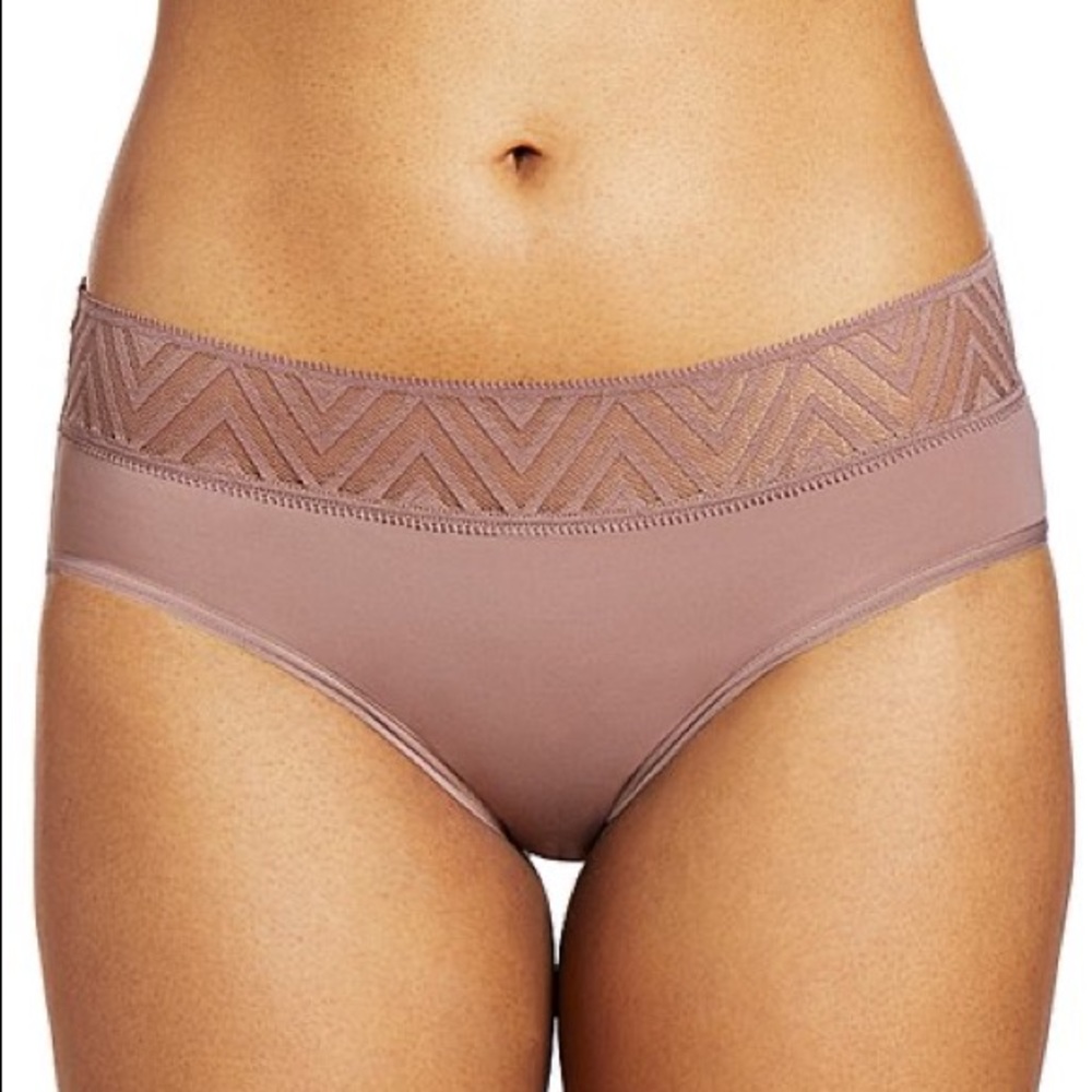 NWT THINX Moderate Absorbency Hiphugger Underwear - L Dusk
